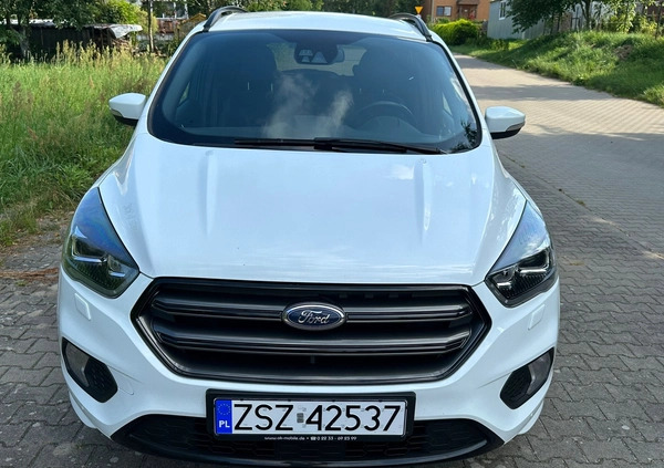 Ford Kuga cena 84900 przebieg: 172000, rok produkcji 2018 z Szczecinek małe 326